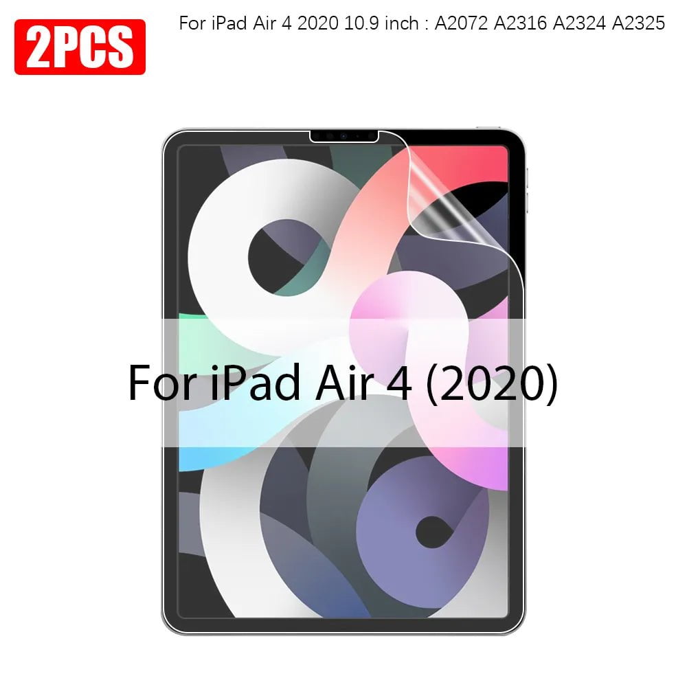 Storazone Air 4 2020 2PCS Paper Film Like For Ipad 10th Pro 11 12.9 2022 2021 Screen Protector For Ipad Air 5 4 3 2 1 Mini 6 7th 8th 9th Generation