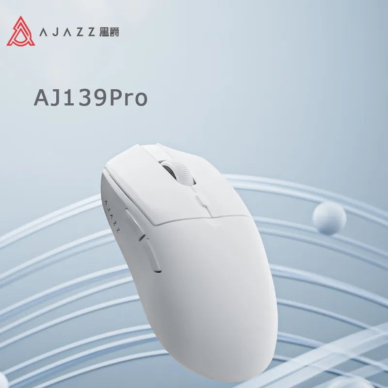 Storazone AJAZZ AJ139 Pro Wireless Mouse with Feets PMW3395 Gaming Chipset 26000dpi Professional Gaming Mouse for PC