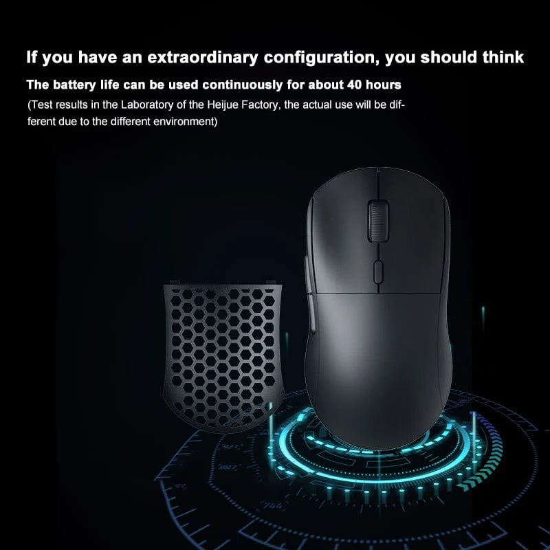 Storazone AJAZZ AJ199 2.4GHz Wireless Mouse Optical Mice with USB Receiver Gamer 26000DPI 6 Buttons Mouse For Computer PC Laptop Desktop