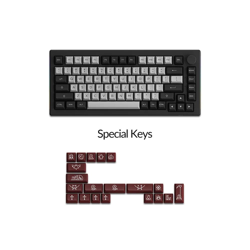 Storazone Akko 5075B Plus V2 75% Mechanical Gaming Keyboard 3/5 Pin Hot Swap Three-Modes RGB 2.4GHz Wireless/USB Type-C/Bluetooth 5.0