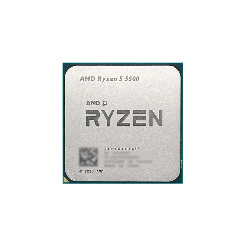 Storazone AMD Ryzen 5 5500 3.6GHz Base Clock 6-Core 12-Thread Desktop Processor CPU, AM4 Socket, No Integrated Graphics, No Heatsink Fan