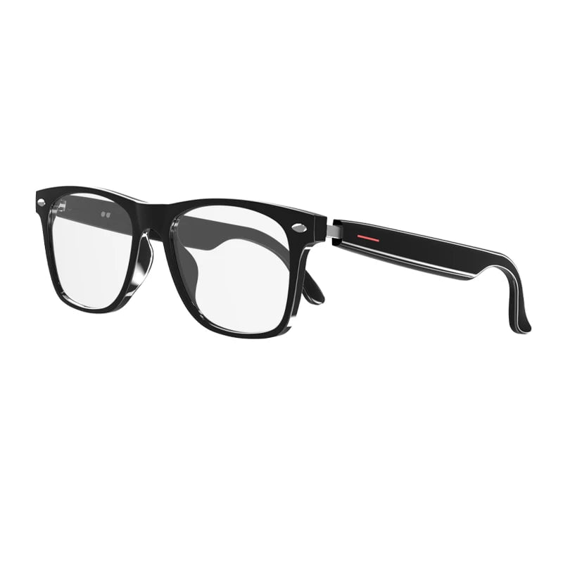 Storazone Anti-blue light SENBONO Smart Glasses:Blue Light Filtering Polarized Sunglass Lenses  Audio Built-in Mic & Speakers Touch & Voice Assistant