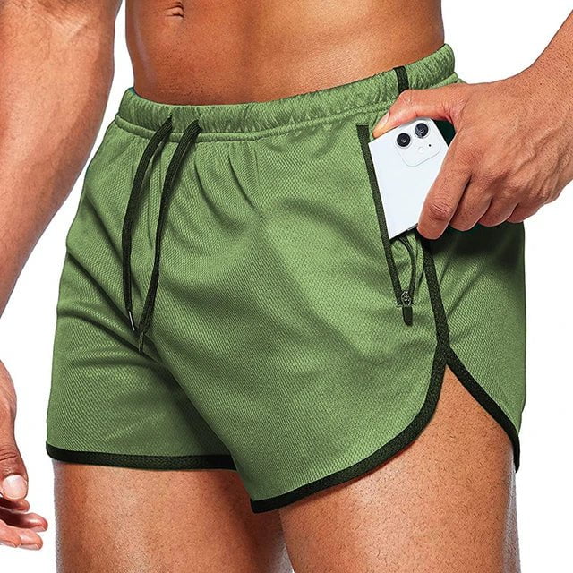 Storazone Army Green / M(50-60kg) Men Sport Shorts Summer Sportswear Beach Jogging Short Pants Training Shorts Men Basketball Clothing Gym Fitness Running Bottoms