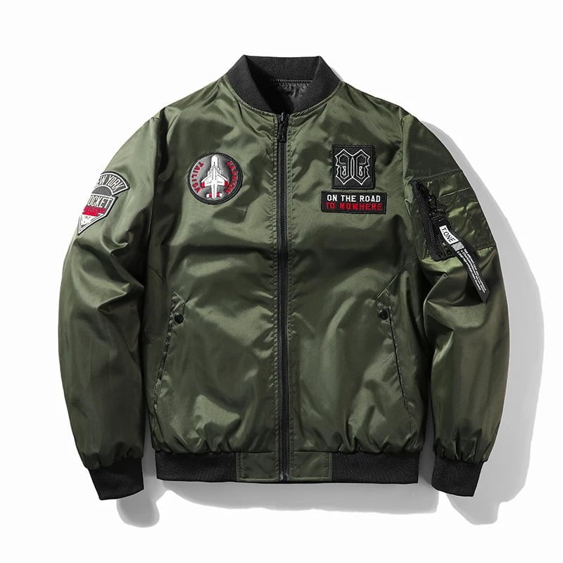 Storazone Army Green Standard / M 45-52.5kg 2022 Winter Male Clothing coats garments bomber mens coat racing motorcycle Clothes luxury aviator tactical Field vintage jakets
