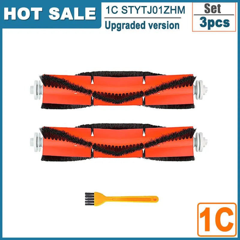 Storazone as picture 1 / Russian Federation For Xiaomi Mi Robot Vacuum Mop 2 STYTJ03ZHM Filter Mop Cloth Mijia Robot Vacuum Cleaner Accessories Main Side Brush Spare parts