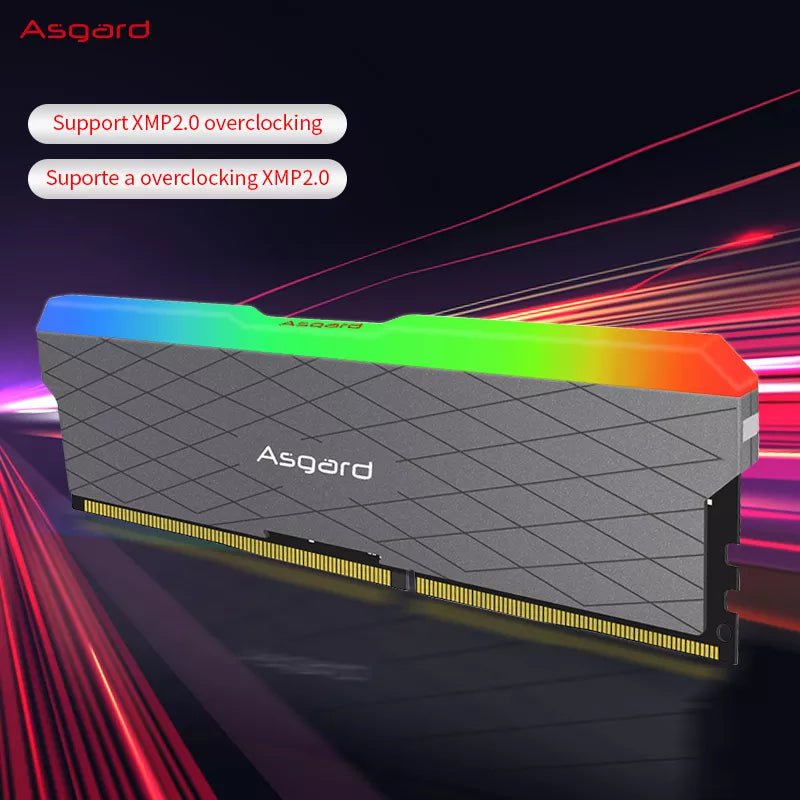 Storazone Asgard W2 series RGB RAM ddr4 8GBx2 16GBx2 3200MHz PC4-25600 1.35V dual channel stunning desktop memory ram