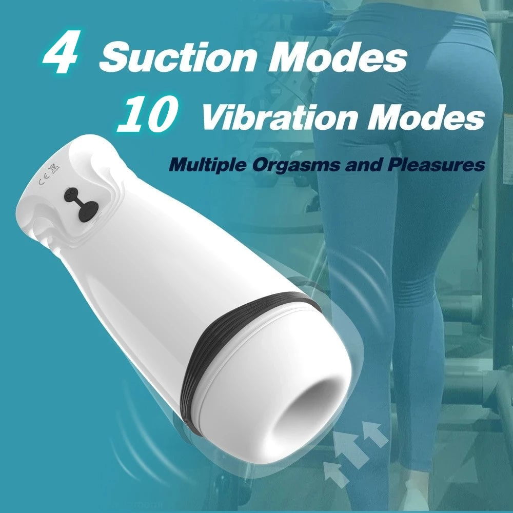 Storazone Automatic Male Masturbator Cup Blowjob Sucking Sex Machine Suction Blowjob Vagina Masturbation Pussy Vibrator Sex Toys for Men