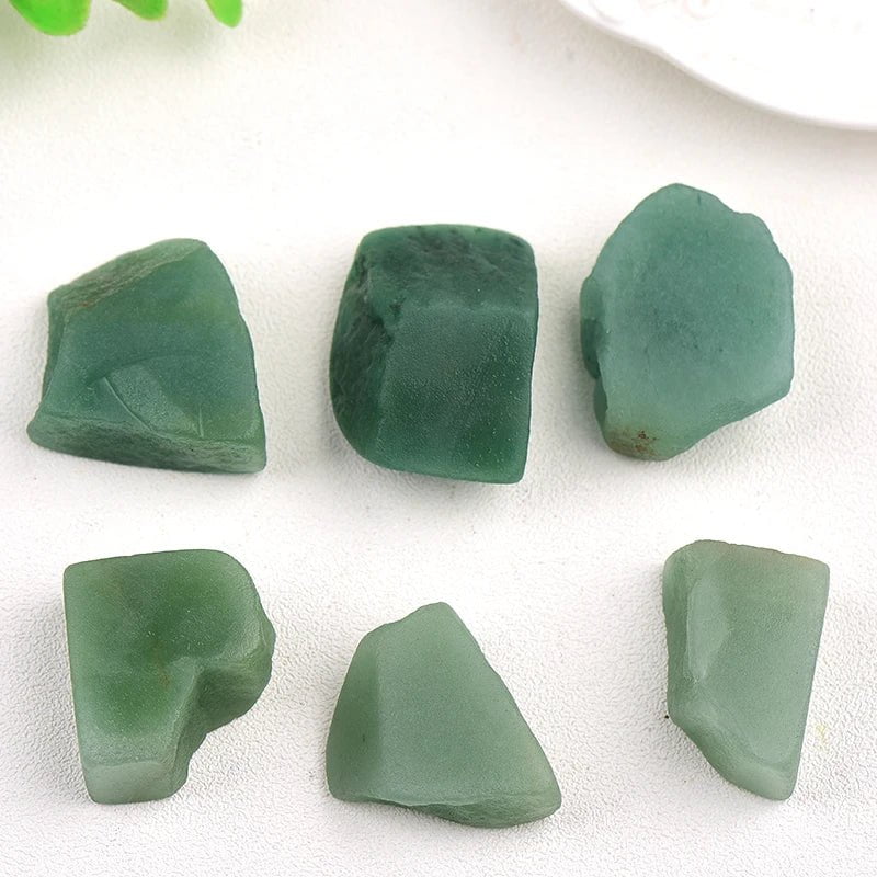 Storazone Aventurine / 50g 1PC Natural Crystal Quartz Minerals Specimen Amethyst Rose quartz Irregular Shape Rough Rock Stone Reiki Healing Home Decoration