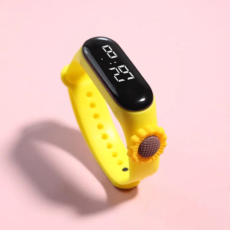 Storazone B Kids Watch Watch Reloj Smart Watch LED Children Watches Bracelet Cartoon Digital Ladies Watch for Girls Waterproof Clock Gift
