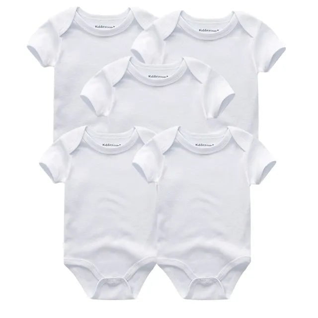 Storazone Baby Clothes5061 / 3M 5PCS/Lot Newborn 100%Cotton Unicorn 0-12M Baby Boys Clothes Bodysuits Girls Clothing Baby Girls Clothes Roupas de bebe