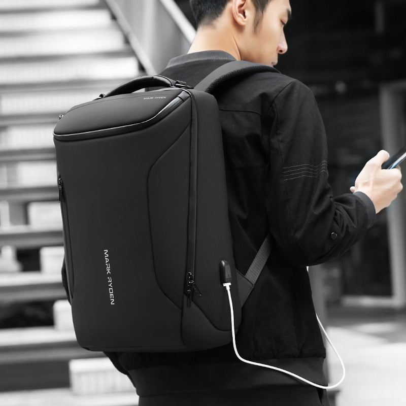 STORAZONE Bag and Choose Anti-thief Fashion Men Backpack Multifunctional Waterproof Laptop Bag USB Charging Travel Bag