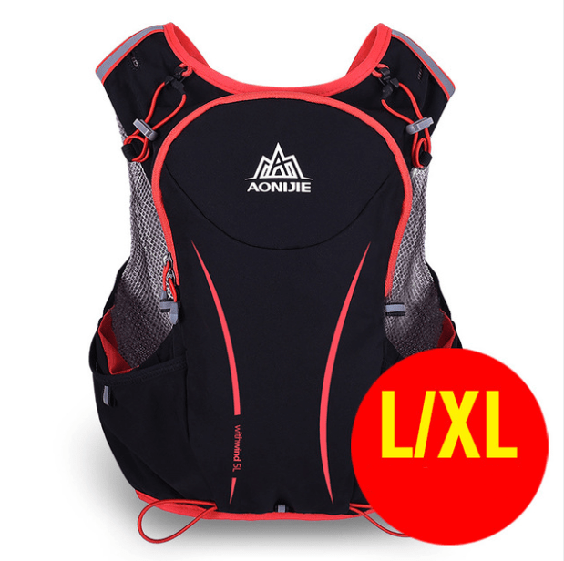 STORAZONE Bag and Choose Black L XL Running Water Bag Backpack Sports Vest