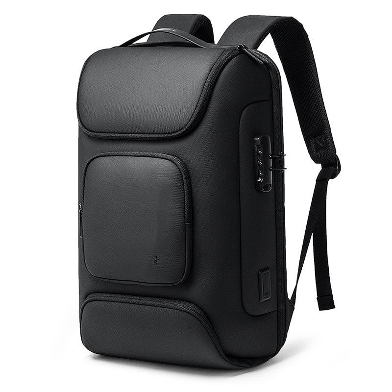 STORAZONE Bag and Choose Black Men's Large Capacity Business Computer Backpack