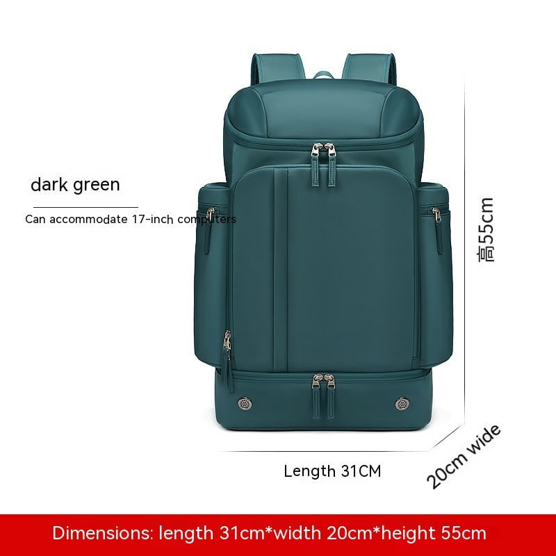 STORAZONE Bag and Choose Dark Green Travel Backpack Large Capacity Outdoor