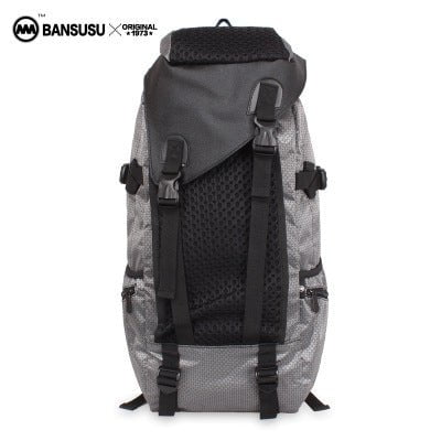 STORAZONE Bag and Choose Gray [a] casual large capacity men and women travel bag, computer bag, tide shoulder bag, female Korean backpack man