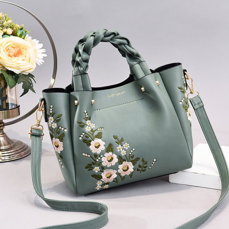 STORAZONE Bag and Choose Green Hand Bags Tote Bag For Women Shoulder Woman Ladies Shopping