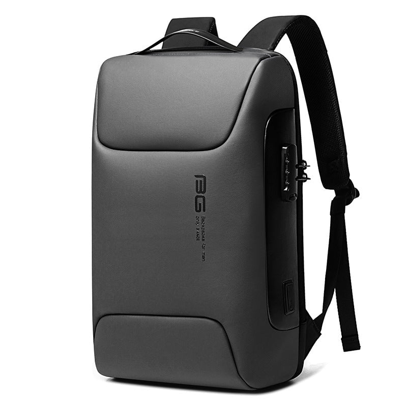 STORAZONE Bag and Choose Grey Men's Waterproof Backpack For Business Travel