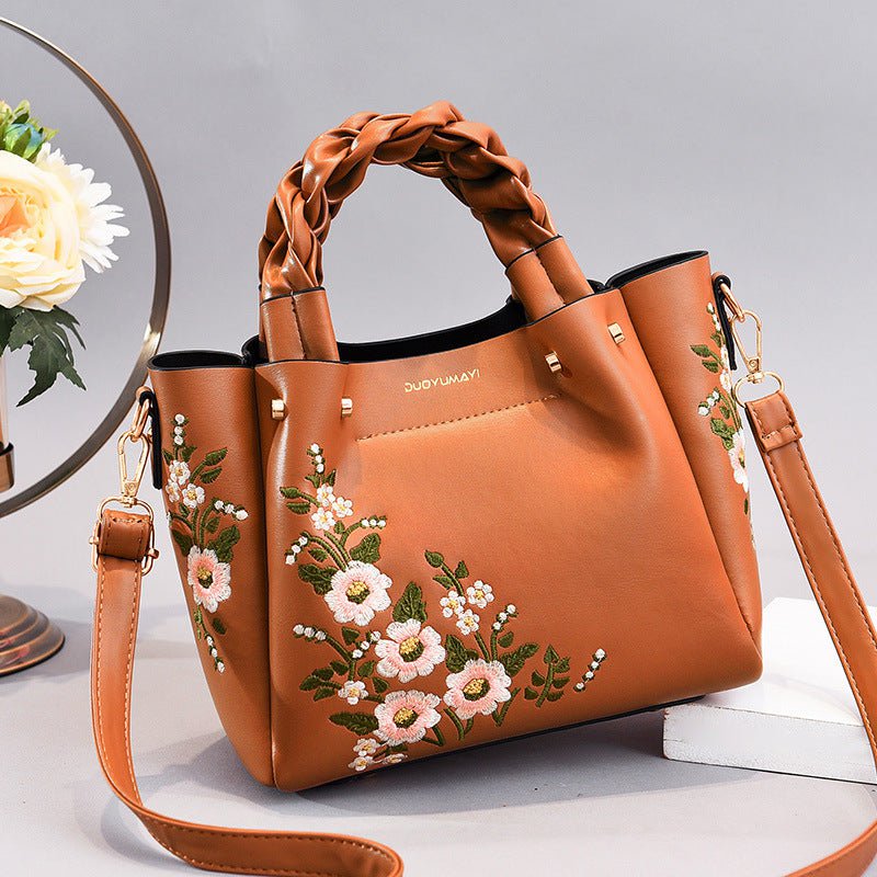 STORAZONE Bag and Choose Orange Hand Bags Tote Bag For Women Shoulder Woman Ladies Shopping