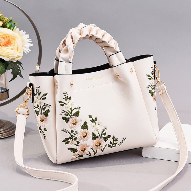 STORAZONE Bag and Choose White Hand Bags Tote Bag For Women Shoulder Woman Ladies Shopping