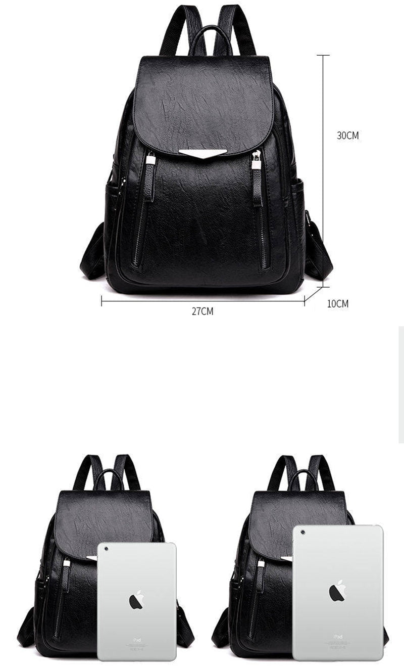 STORAZONE Bag and Choose Wild fashion casual PU backpack