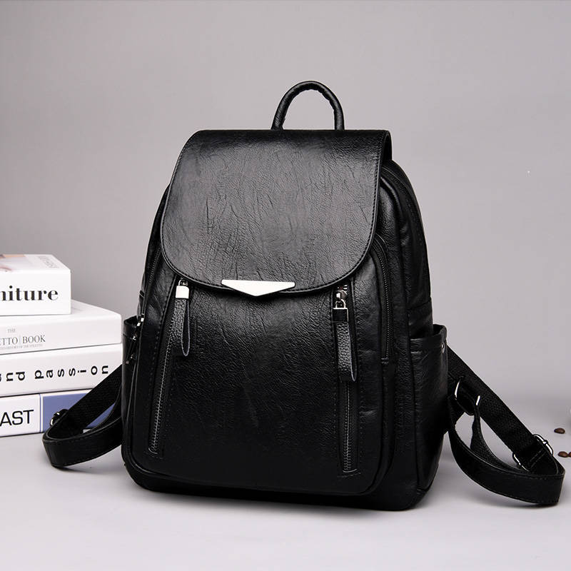 STORAZONE Bag and Choose Wild fashion casual PU backpack