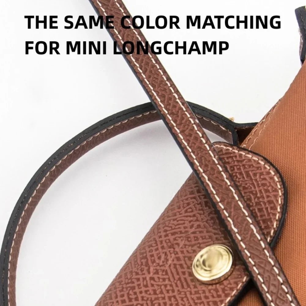 Storazone Bags Strap For Mini Longchamp Bag Shoulder Strap Dumpling Crossbody Perforated Conversion Accessories For Punch-free Bag Stra