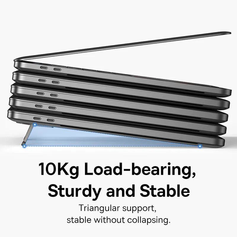 Storazone Baseus Laptop Kickstand for Computer Keyboard Holder Mini Portable Laptop Stands For Macbook Xiaomi Notebook Aluminum Support