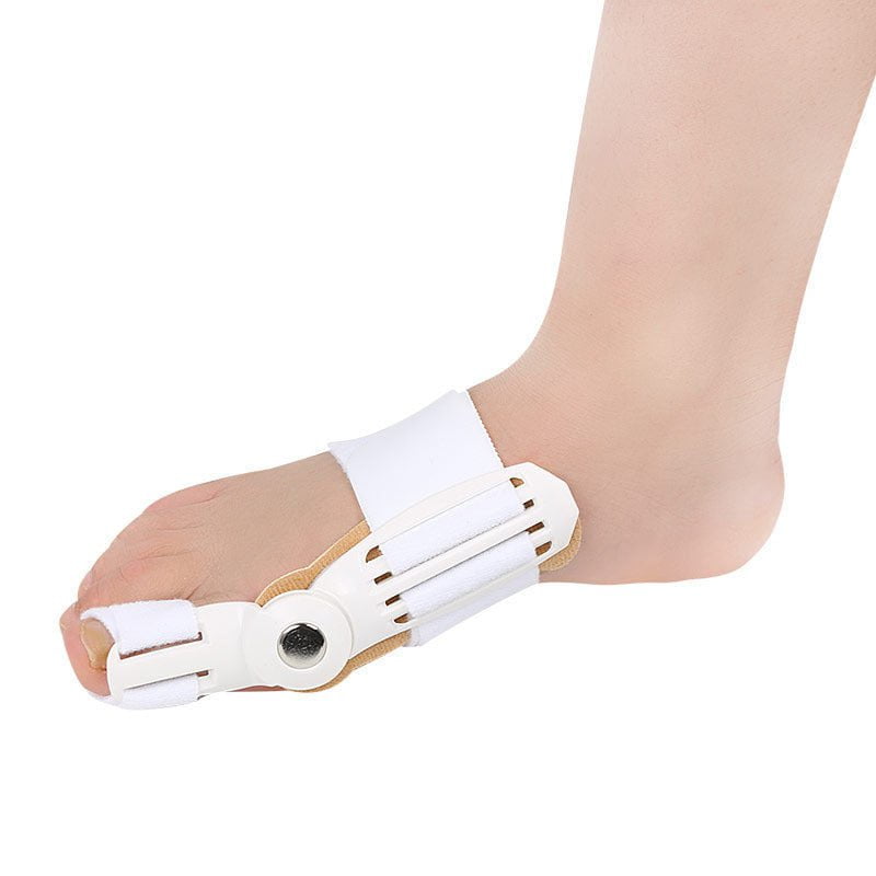 STORAZONE Beauté et santé 2pcs white Hallux Valgus Corrector Plastic Toe Correctors Sleeves