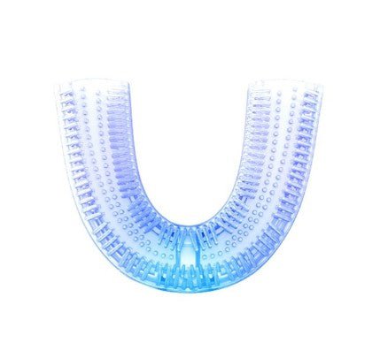 STORAZONE Beauté et santé Head 360 Degrees Intelligent Automatic Electric  Toothbrush Waterproof U Type Tooth Brush Whitening Blue Light USB Charging
