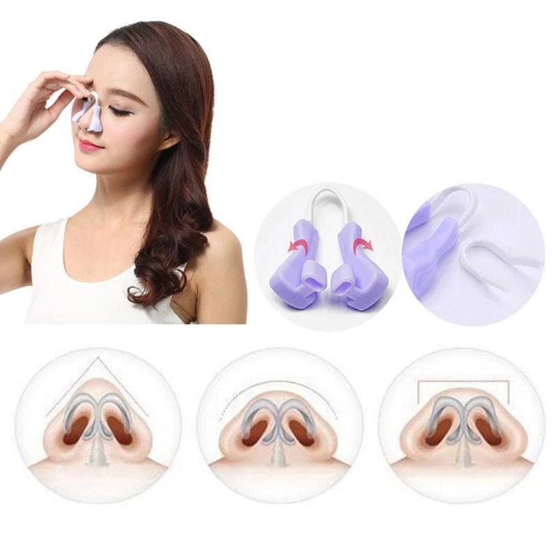 STORAZONE Beauté et santé Magic Nose Shaper Clip Nose Lifting Shaper Shaping Bridge Nose Straightener Silicone Nose Slimmer No Painful Hurt Beauty Tools