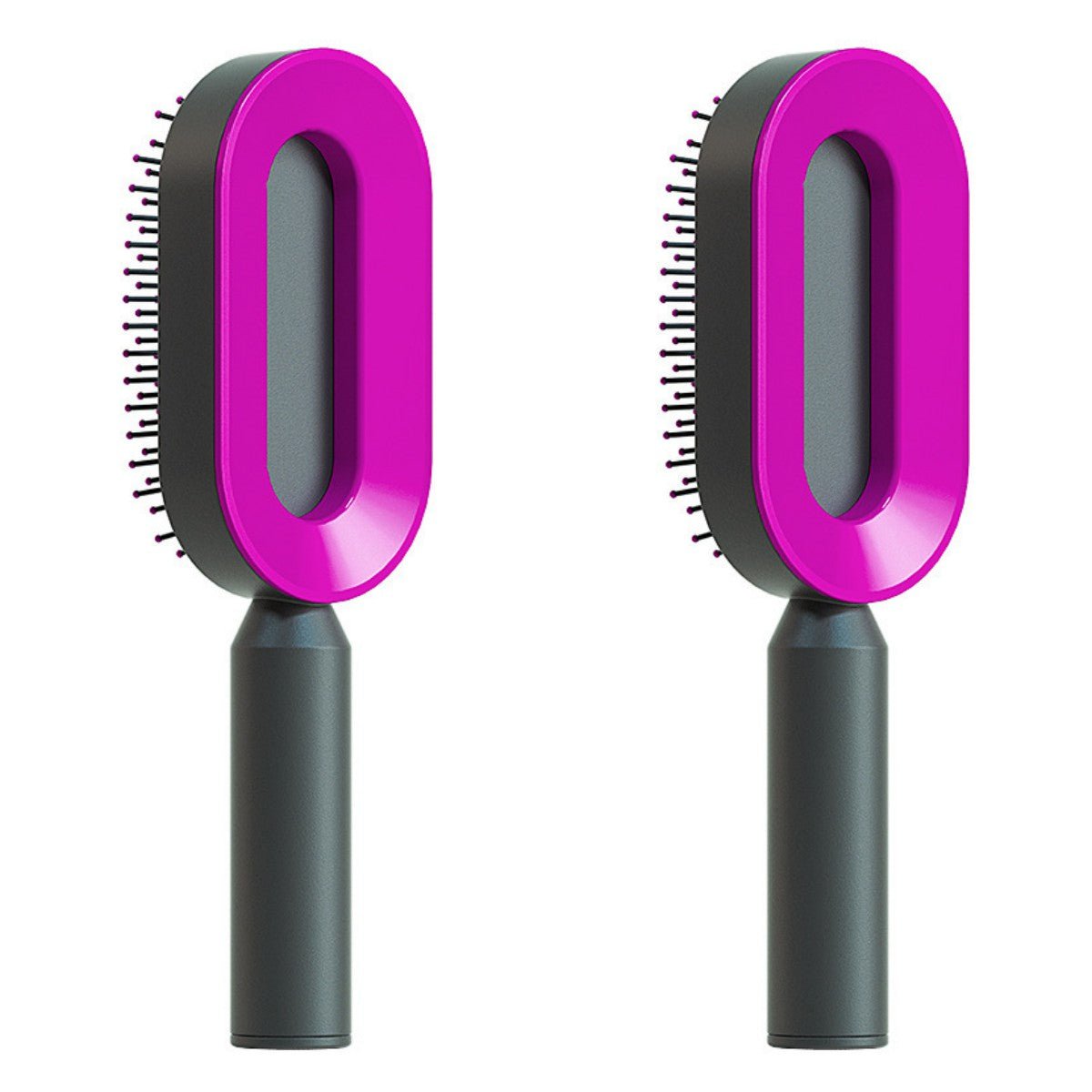 STORAZONE Beauté et santé Set M Self Cleaning Hair Brush For Women One-key Cleaning Hair Loss Airbag Massage Scalp Comb Anti-Static Hairbrush