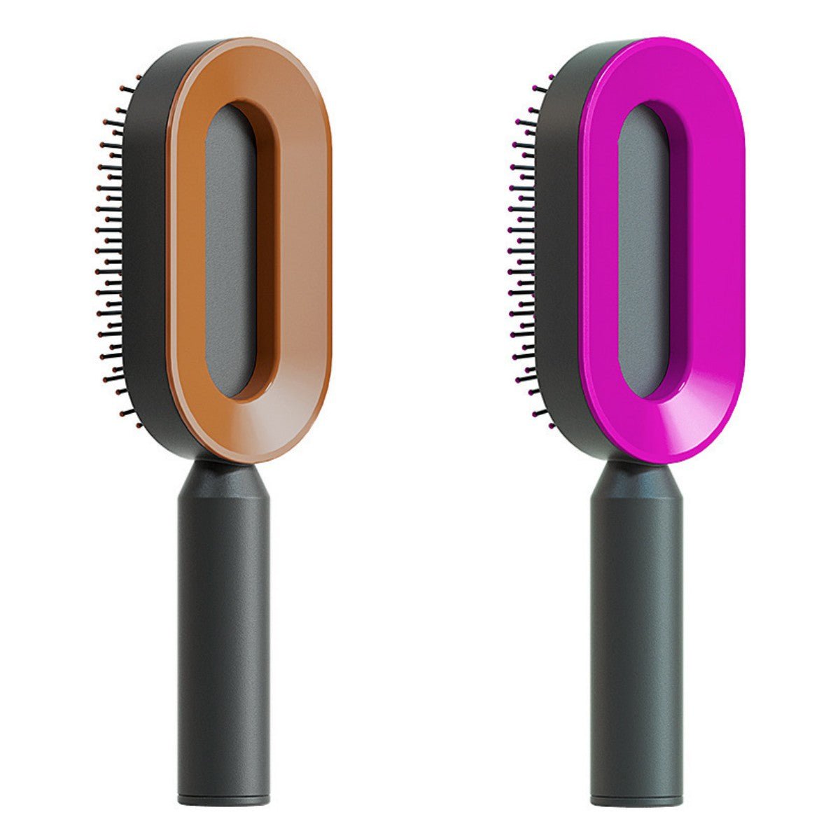 STORAZONE Beauté et santé Set O Self Cleaning Hair Brush For Women One-key Cleaning Hair Loss Airbag Massage Scalp Comb Anti-Static Hairbrush