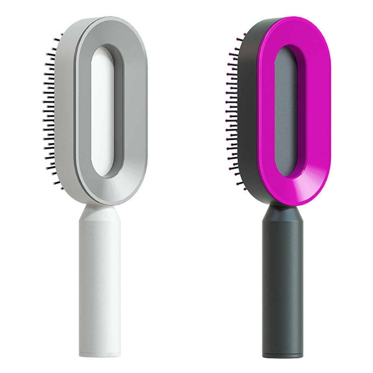 STORAZONE Beauté et santé Set P Self Cleaning Hair Brush For Women One-key Cleaning Hair Loss Airbag Massage Scalp Comb Anti-Static Hairbrush