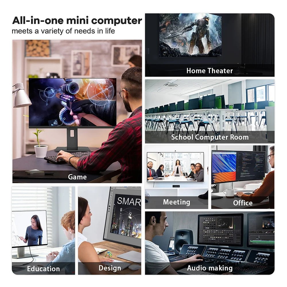 Storazone Beelink Mini PC SER5 Max AMD Ryzen 7 5800H DDR4 32G 500G NVME SSD SER6 Pro 7735HS DDR5 SER5 Pro 5700U 5500U Gaming Mini Computer
