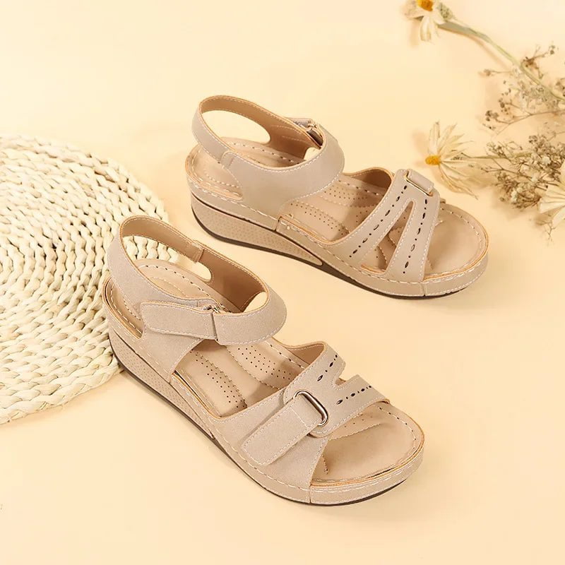 Storazone Beige / 35 2024 New UZZDSS Women's Sandals WNX330100