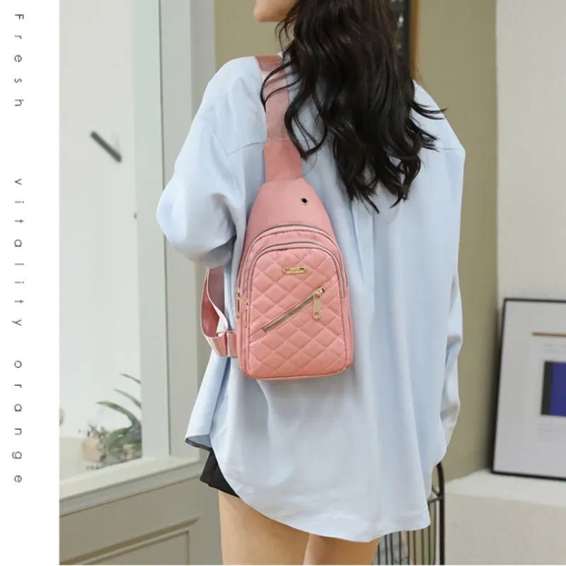 Storazone BestSelling Chest CrossBorder Supply Of Composite Fabric Leisure Shoulder Bag Ladies Backpack Embroidered