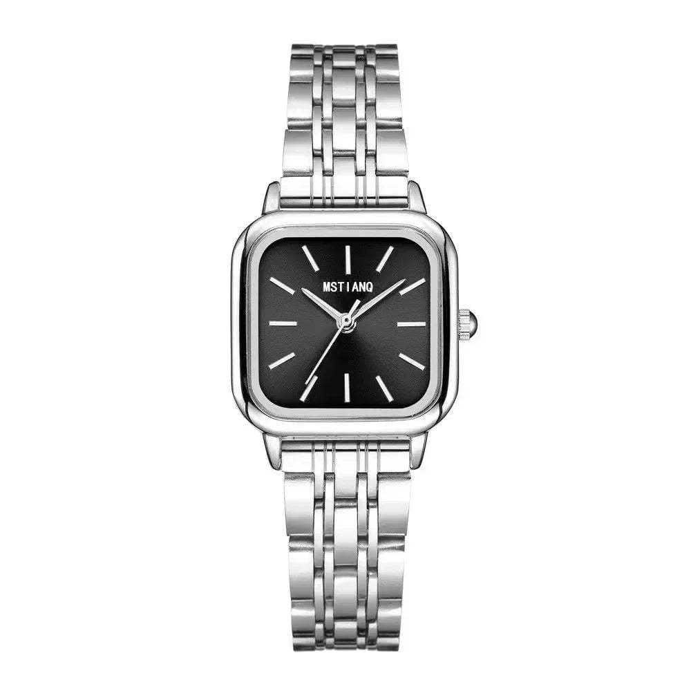 Storazone BK Luxury Women Watch Top Brand Fashion Steel Belt Ladies Quartz Wristwatch Montre Femme Beautiful Gifts Free Shipping Watches