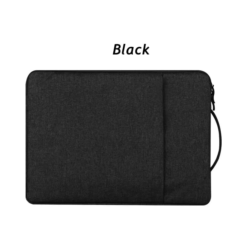 Storazone Black / 11 inch-30x20x2cm Laptop Sleeve Handbag Case for Macbook Pro Air 13.3 14 15 15.6 15.4 16 inch Waterproof Notebook Cover for Lenovo ASUS Xiaomi Bag