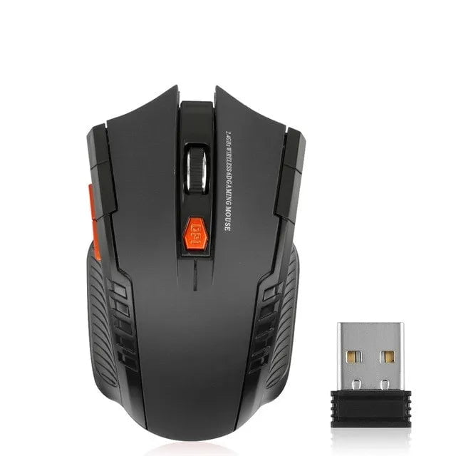 Storazone black 113 Battery Version Mini2.4 GHz Wireless Optical Mouse Portable Mouse Wireless USB Mouse Notebook Computer