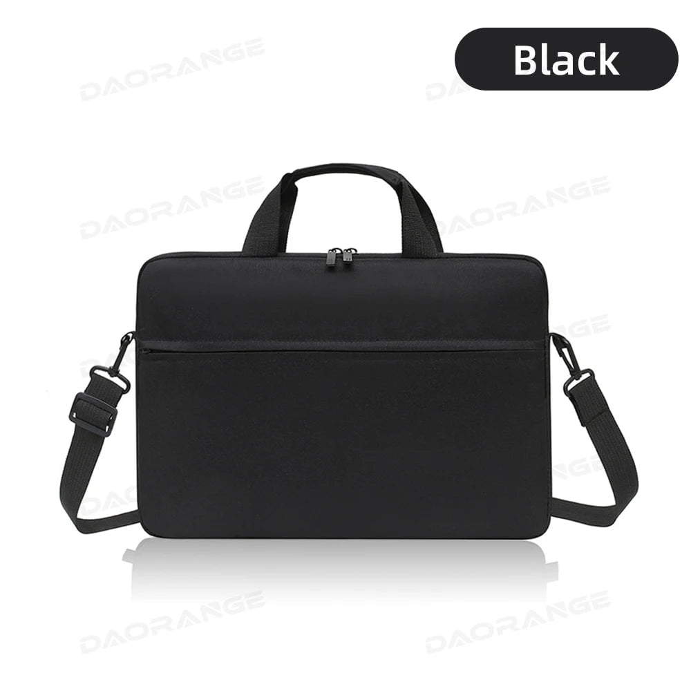 Storazone Black / 12-13.3 inch Laptop Handbag Bag For Macbook Pro Case For Laptop Xiaomi Dell HP Lenovo 13.3 14 15 15.6 inch Protable Shoulder Messenger Bag