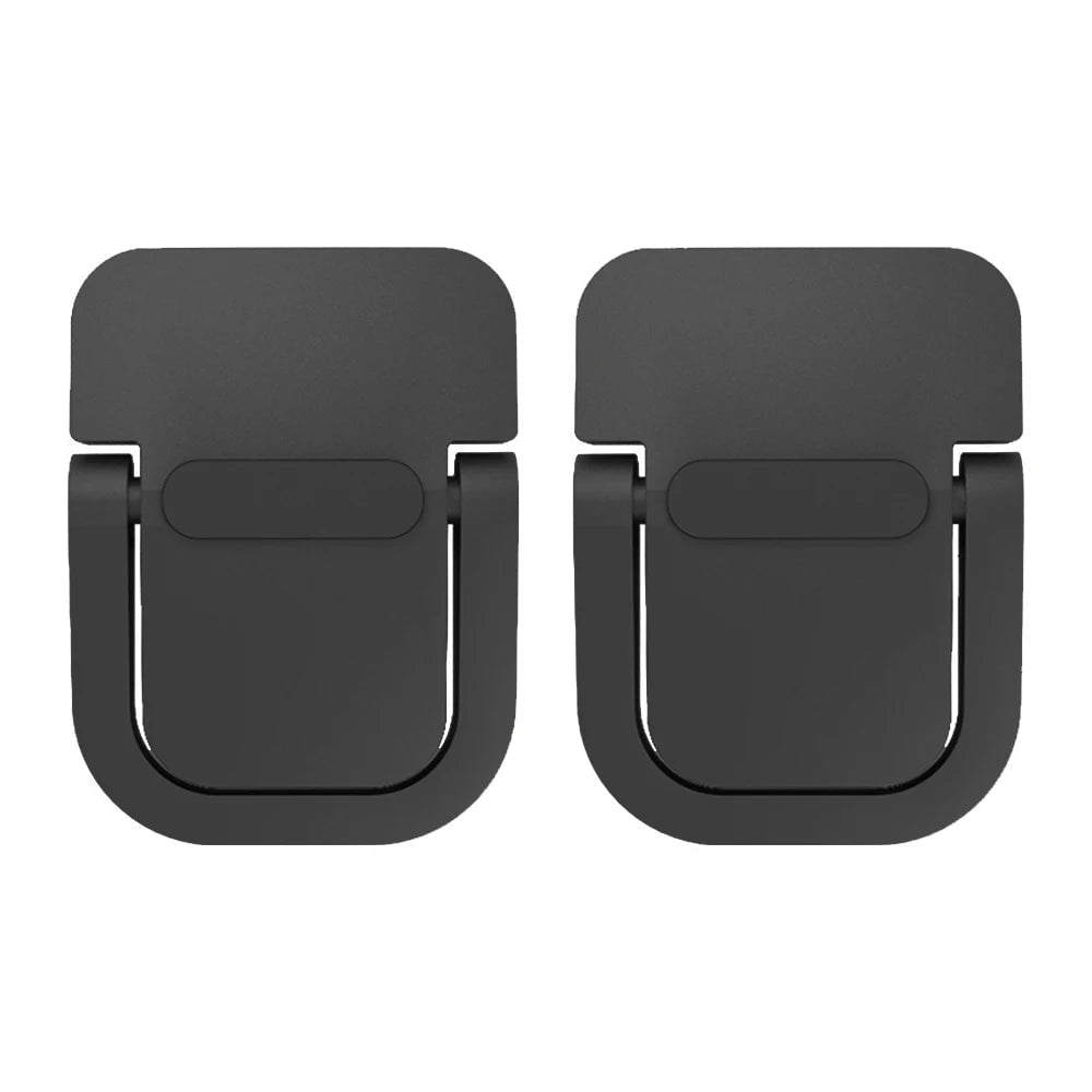 Storazone black 2PCS Laptop Stand For Computer Keyboard Holder Mini Portable Legs Laptop Stands For Macbook Huawei Xiaomi Notebook Aluminum Support