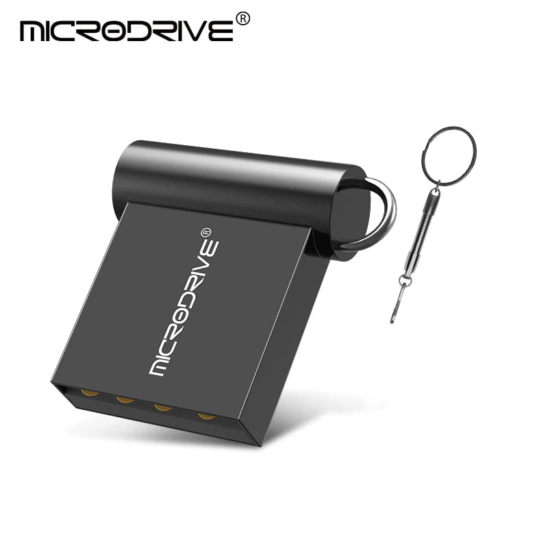 Storazone black / 4GB Mini USB Flash Drive Pen Drive USB 2.0 Pendrive 64GB 32GB 16G 8G 4G Flash Memory Stick with Key Ring 128GB U Disk Creative gifts