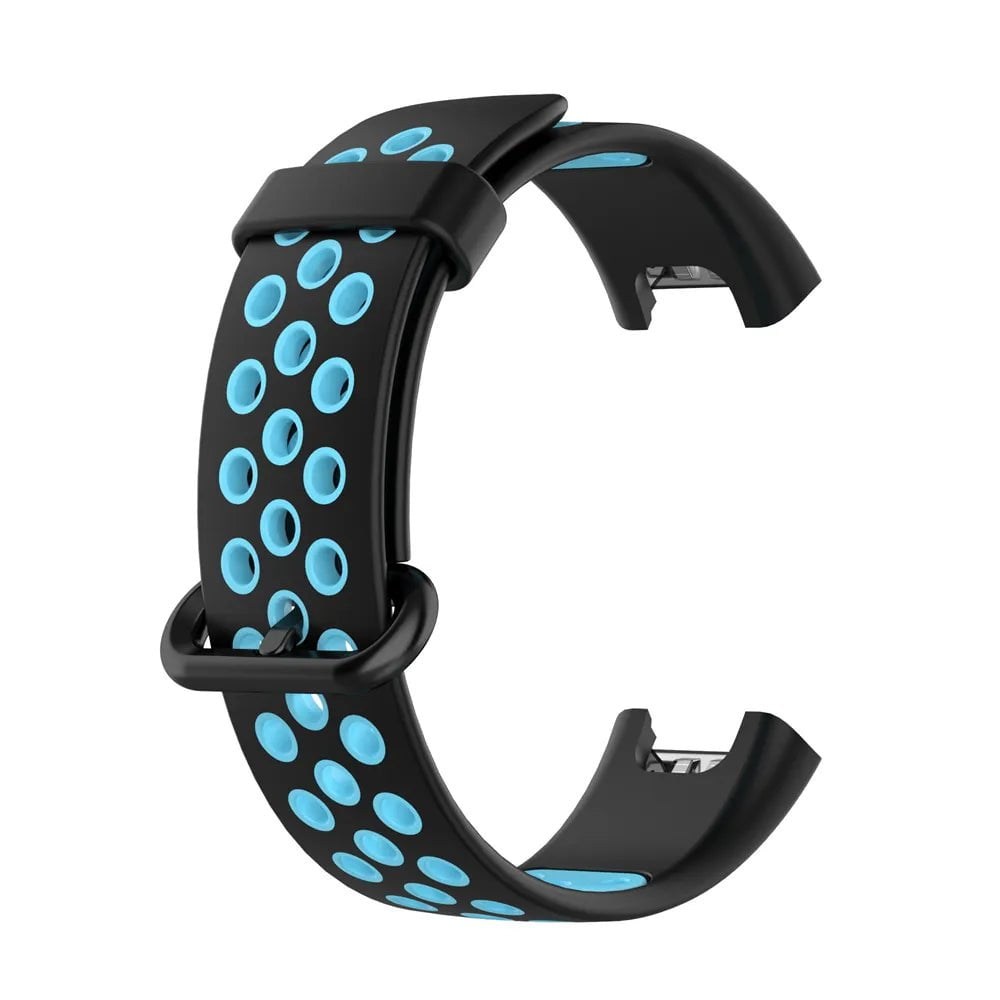 Storazone Black Blue / For Mi Watch Lite Replacement Strap For Mi Watch Lite Silicone Watchbands Watch Strap For Redmi Watch 2 Lite Strap Correa Bracelet