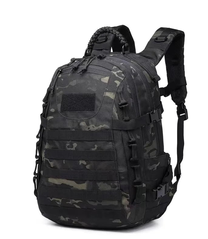 Storazone Black camo / CHINA 35L Camping Backpack Waterproof Trekking Fishing Hunting Bag Military Tactical Army Molle Climbing Rucksack Outdoor Bags mochila