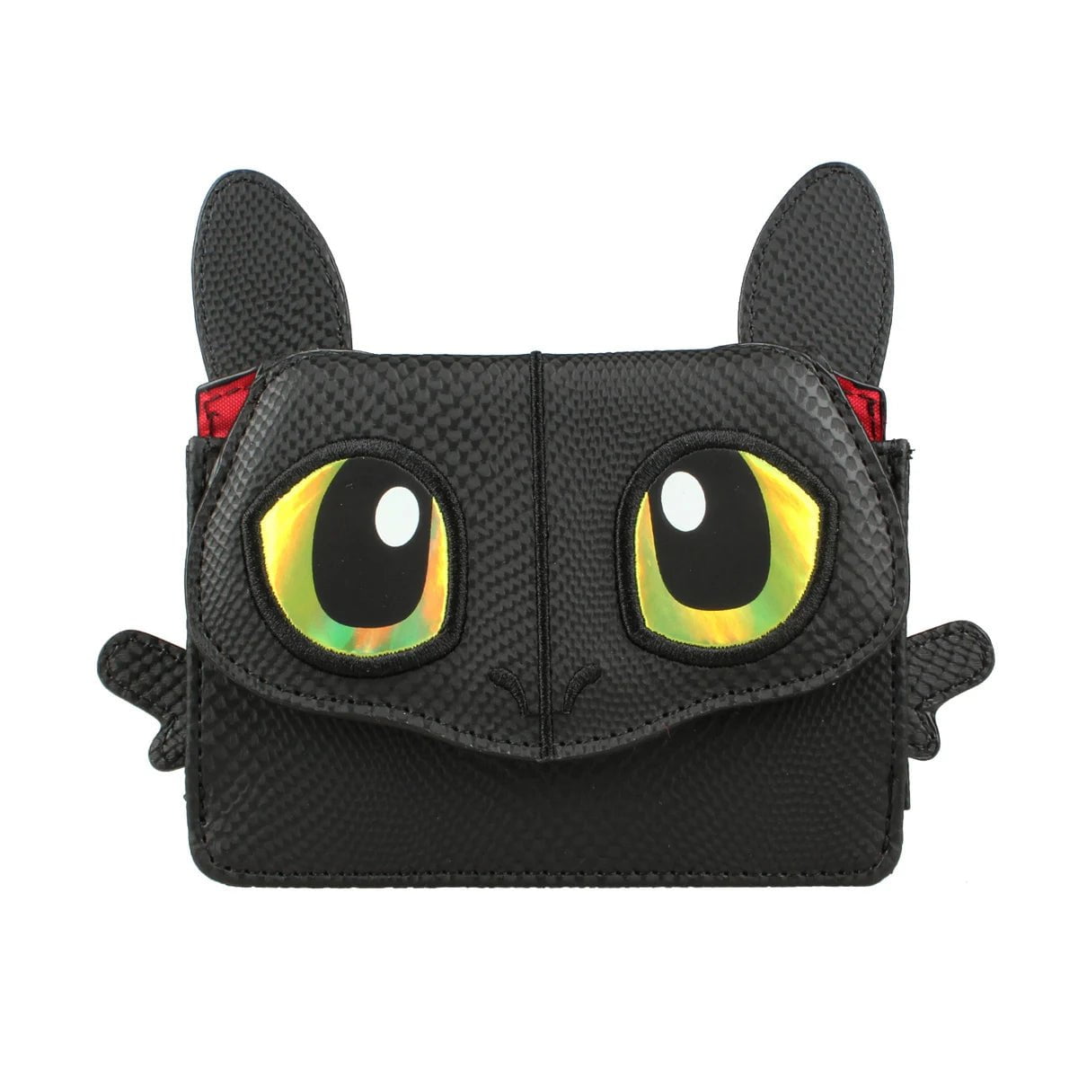 Storazone black Dragon 3D Animal Shaped Wallet, Cute Women's Coin Purse, Keychain Bag For Women