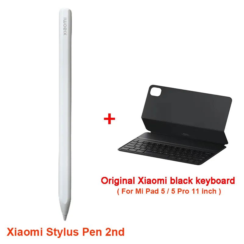 Storazone black keyboard(pad5) Original Xiaomi Stylus Pen 2 nd 240Hz Draw Writing Screenshot Tablet Screen Touch Xiaomi Smart Pen For Xiaomi Mi Pad 6 5 Pro