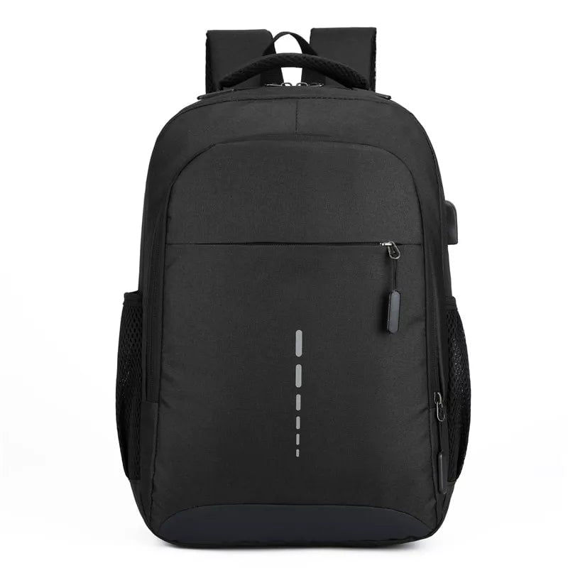 Storazone black Men's Waterproof Backpack Ultra Lightweight Back Bag for Men Backpack Book Bag Men's Stylish Backpack 15.6" Notebook Backpack