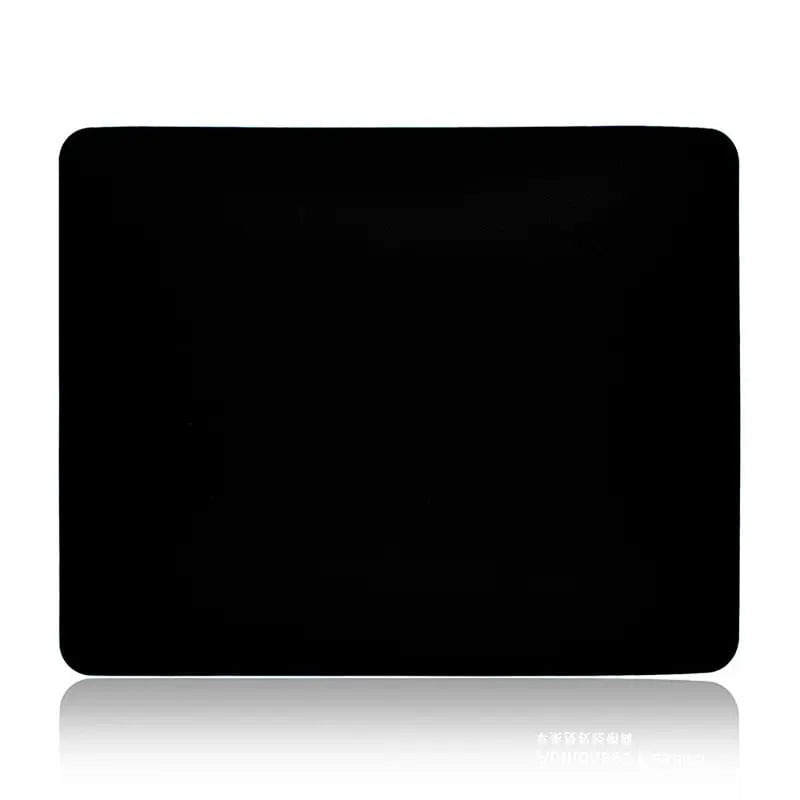 Storazone Black Mouse Pad Gaming Esports Mouse Pad Universal Desktop And Laptop Computer Simple And Pure Black Office Rubber Small Anti Slip Pad