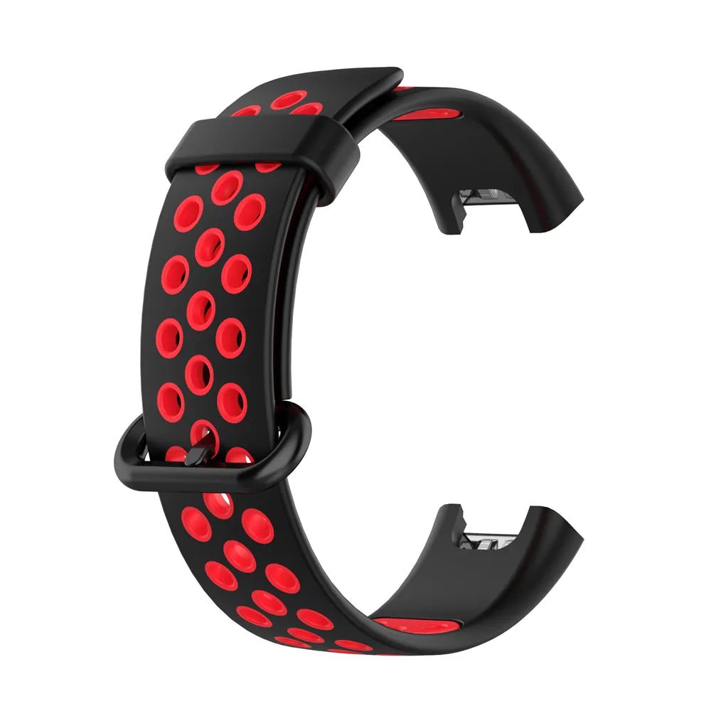 Storazone Black Red / For Mi Watch Lite Replacement Strap For Mi Watch Lite Silicone Watchbands Watch Strap For Redmi Watch 2 Lite Strap Correa Bracelet