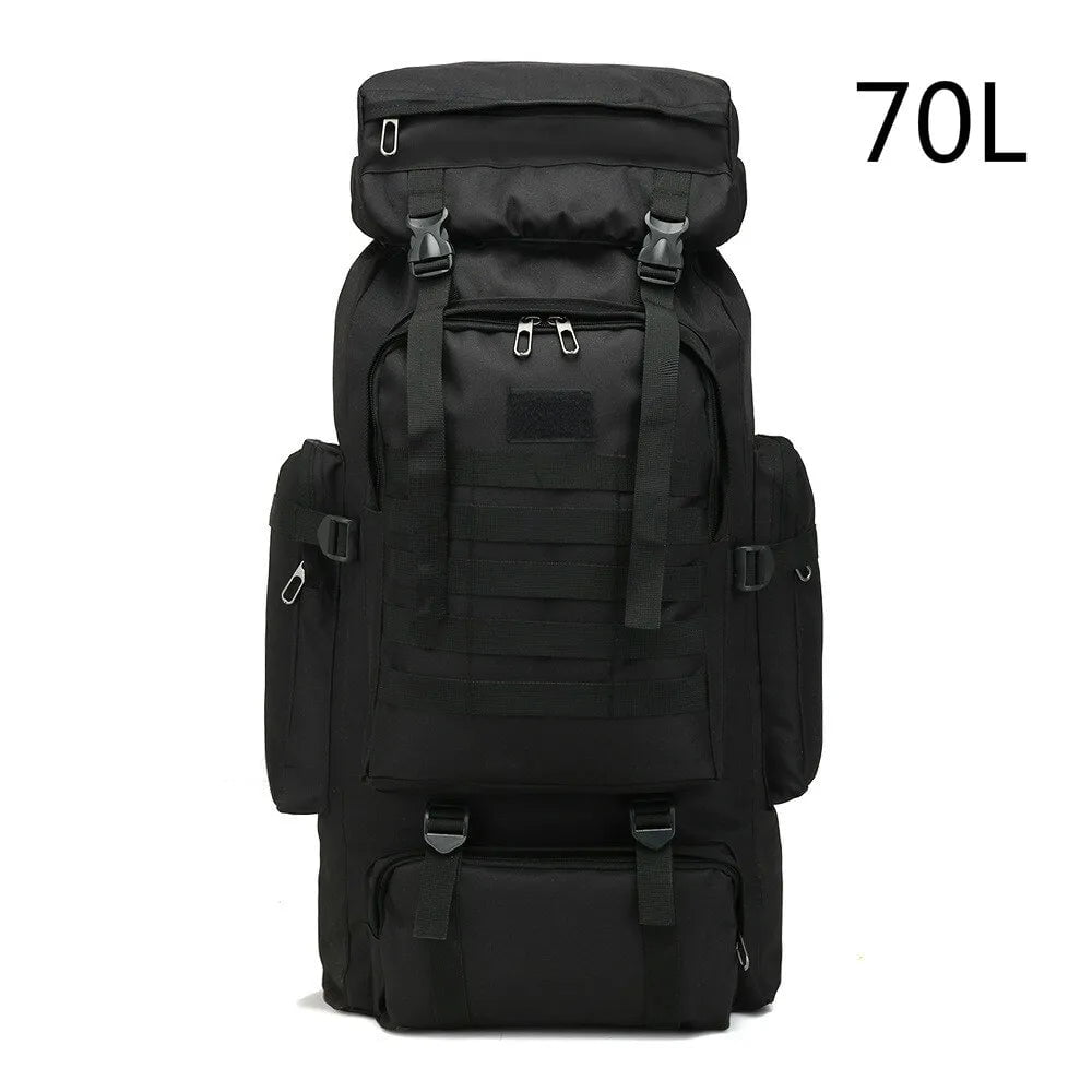 Storazone black Rilibegan Military Men Travel Backpack Tactical Climbing Outdoor Hiking Camouflage Multifunctional Bag Military Backpack